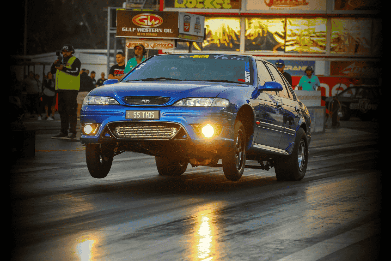 SSTHIS Wheelie at Willowbank Raceway