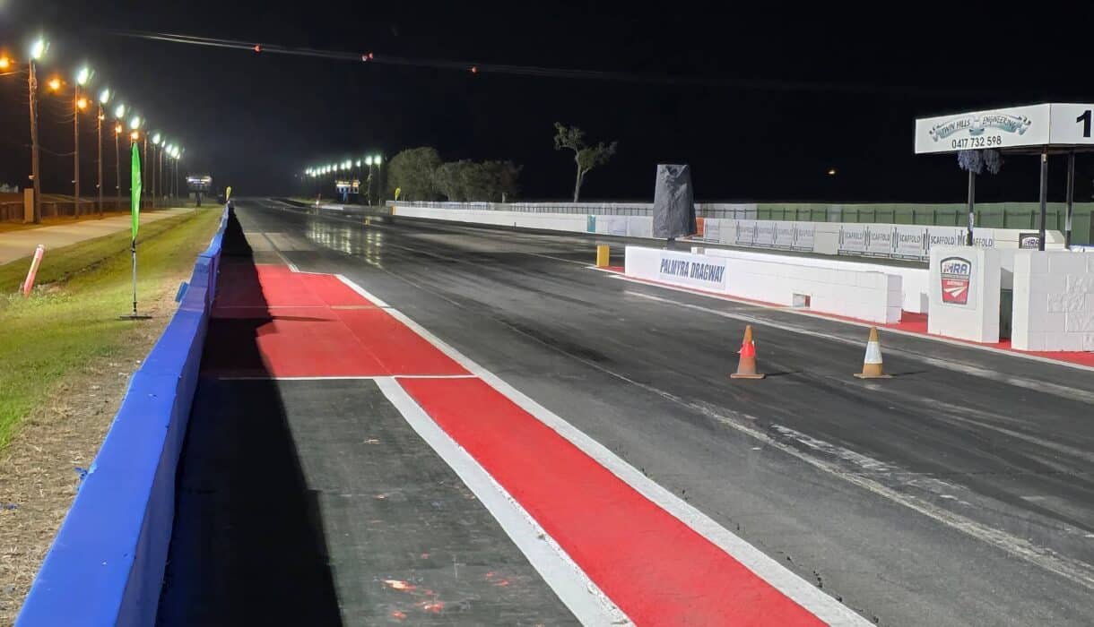 Dragstrip at Palmyra Dragway